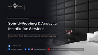 Sound-Proofing & Acoustic Installation Services