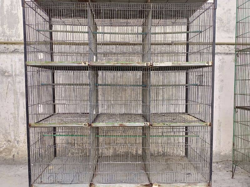 12 Portion and 15 Portion Used Cage 10