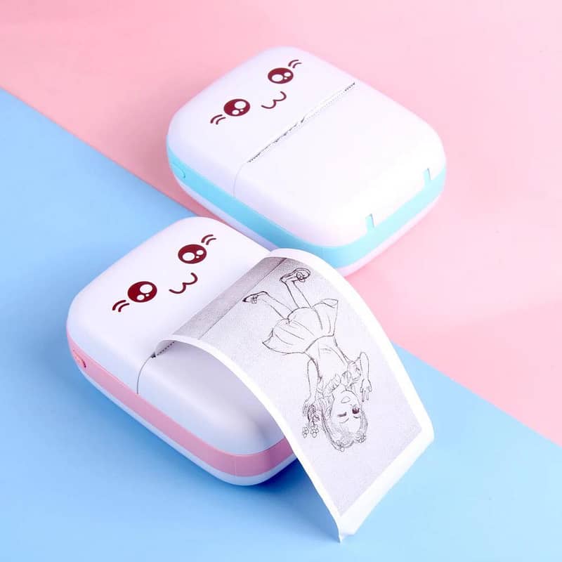 Portable Mini Bluetooth WiFi Printer 0