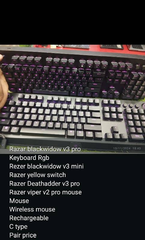 WE HAVE ALL TYPES OF KEYBOARDS FOR SALE 10