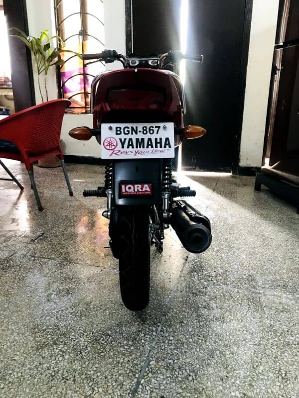 Yamaha ybz 125 4