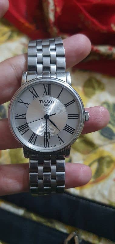 Tissot watch original date and time 0