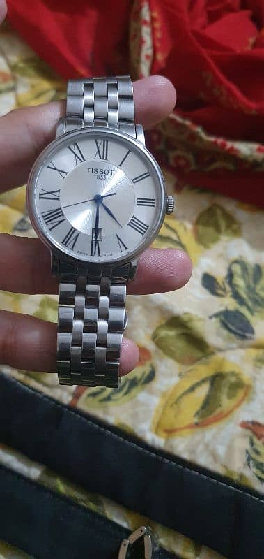 Tissot watch original date and time 2