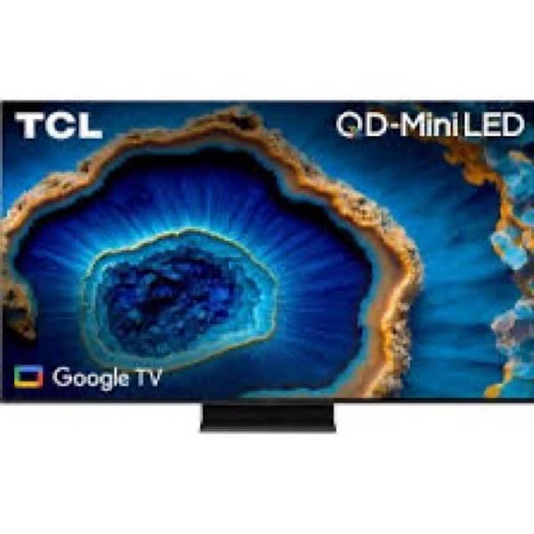 TCL C755 65 inch Mini Led TV almost Brand New 0