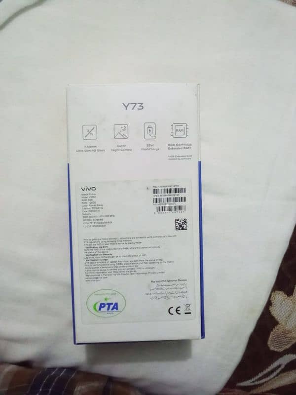 vivo y73  phon sale 100 by 100 condition 3