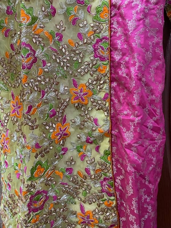 MEHDI dress shara shirt dupatta 1