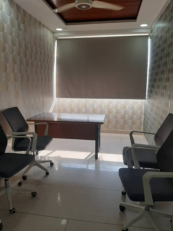 G/11 markaz new plaza vip location 1st floor 700sq corrner fully furnished office available for rent real piks 3