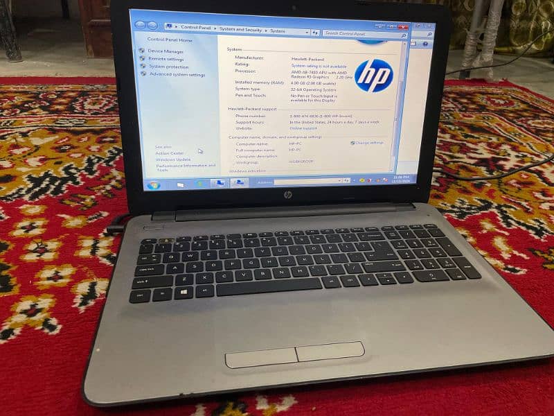 Hp amd a8_7410 7