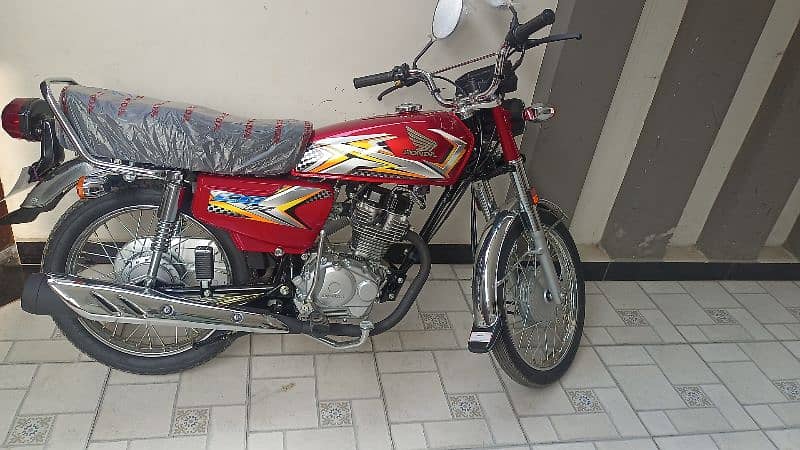 Honda cg 125 zero meter only 2km 0