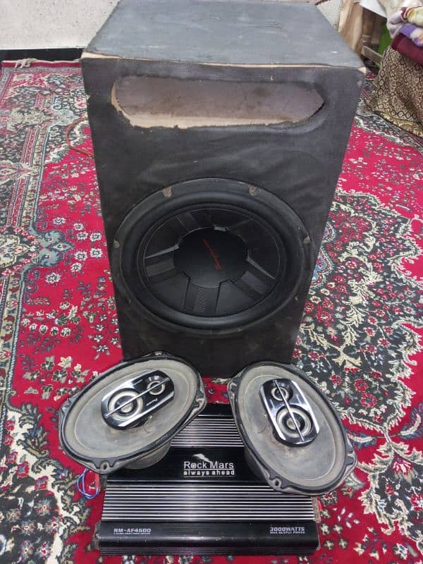 Amplifer full set for sale Pioneer Original Speakers 0