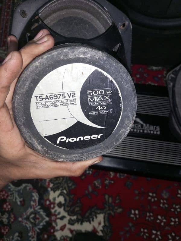 Amplifer full set for sale Pioneer Original Speakers 3