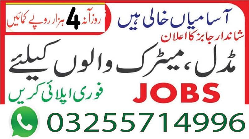 Online job at Home/Part Time/Data Entry/Typing/Assignments/Teaching 0