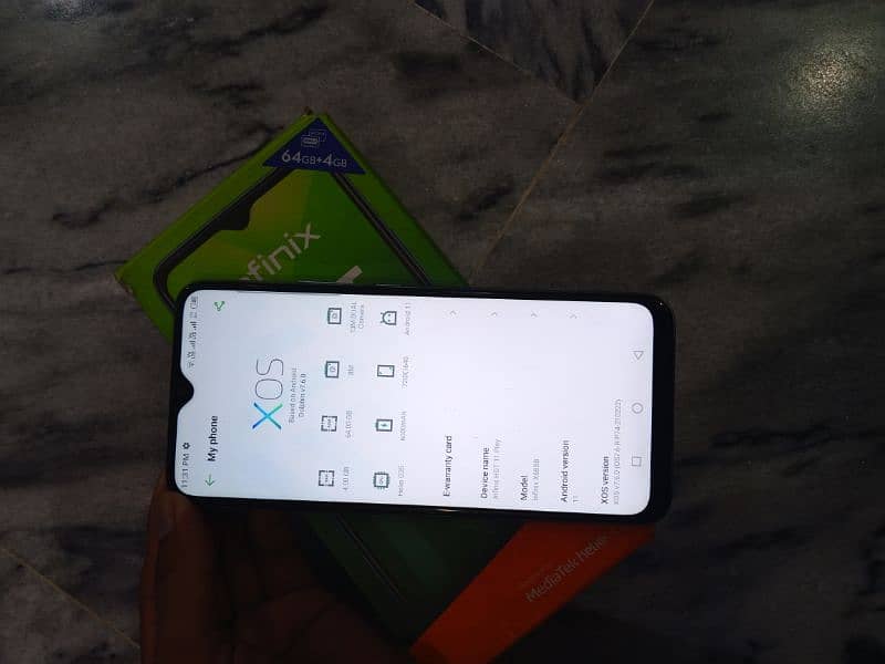 infinix hot 10 play 4 64 with box no open no repair 03280366336 5