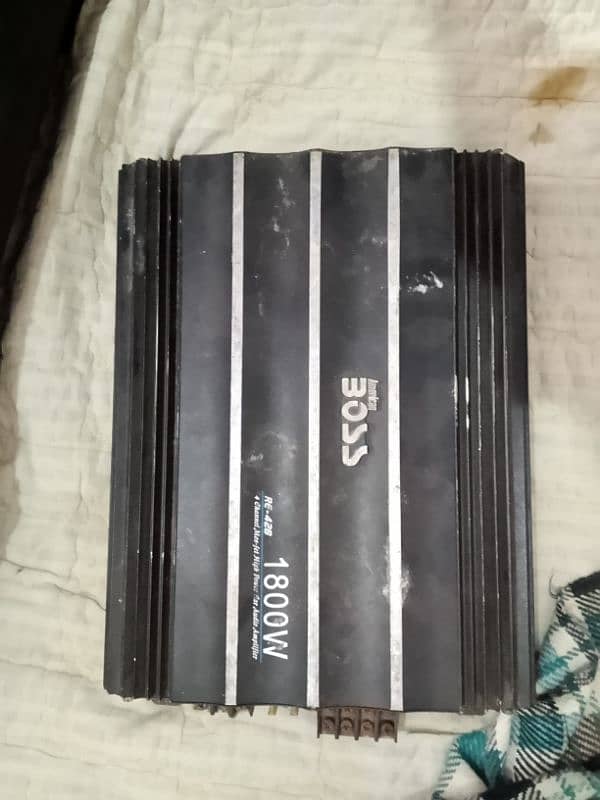 sound system Kenwood subwoofer amplifier 1