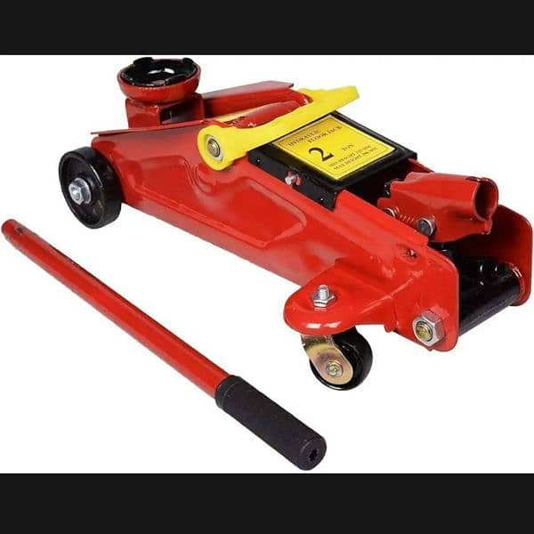 2 Ton capacity Car Handheld Compact Trolley car Jack - With S 0