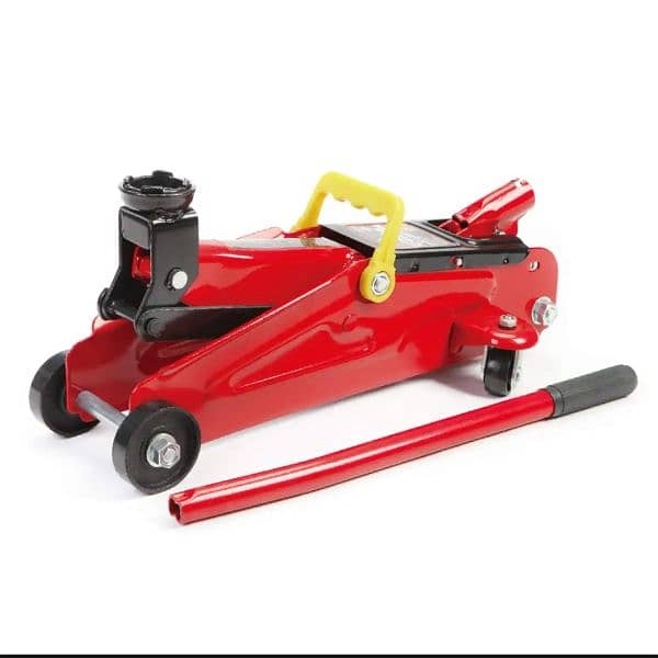 2 Ton capacity Car Handheld Compact Trolley car Jack - With S 10