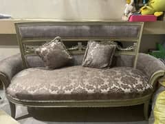 3-4 seater modern hand painted sofa