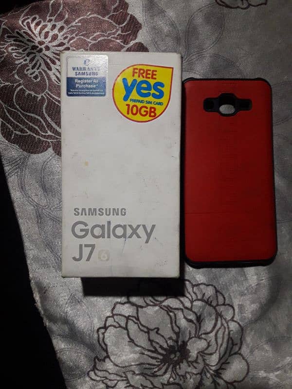 SAMSUNG J7/6 Mobile with Box no open no repair all ok condition 10/9.5 17