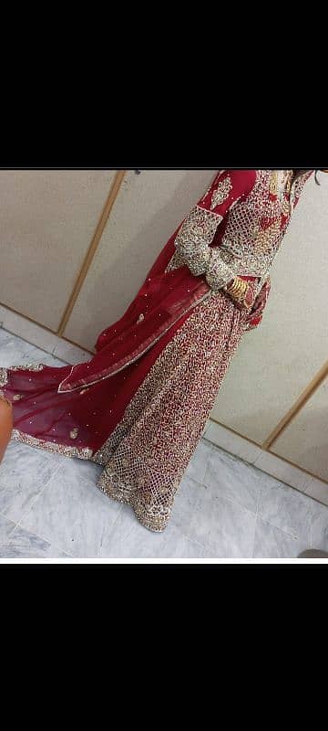 tail bridal lehnga for sale 3