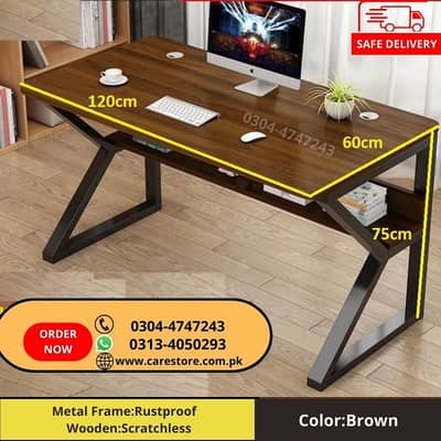 Modern K & H Shape Computer & Study Table Office workstation desk