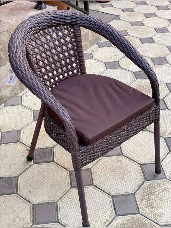 Outdoor rattan dining set 3