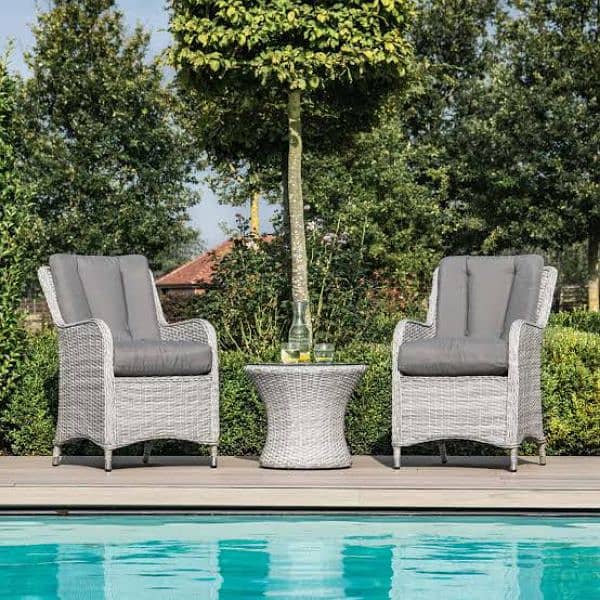 Outdoor rattan dining set 6