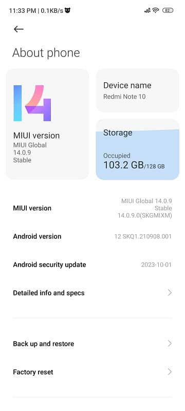 Redmi Note 10 11