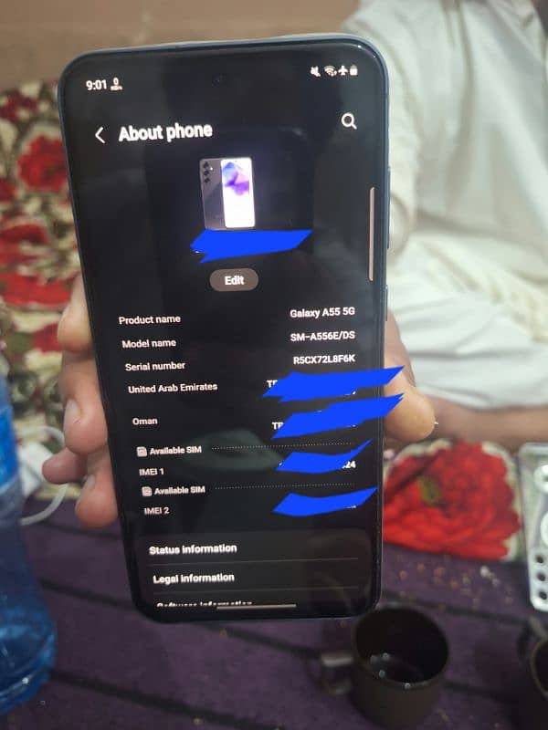 Samsung A55 5G with 10/10 condition 5