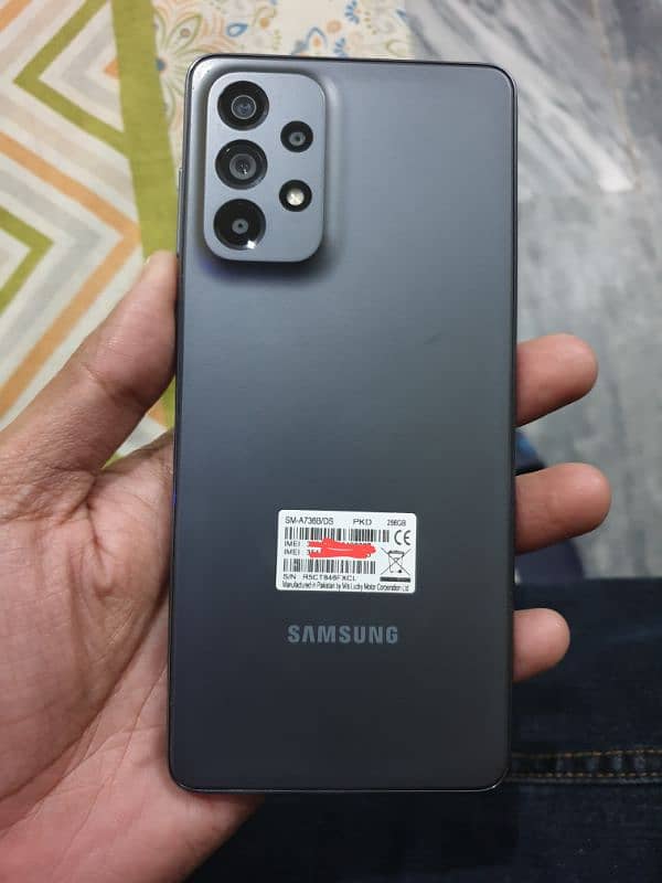 Brand New Samsung Galaxy A73 5g 8-256 Official PTA 10/10 for sale 2