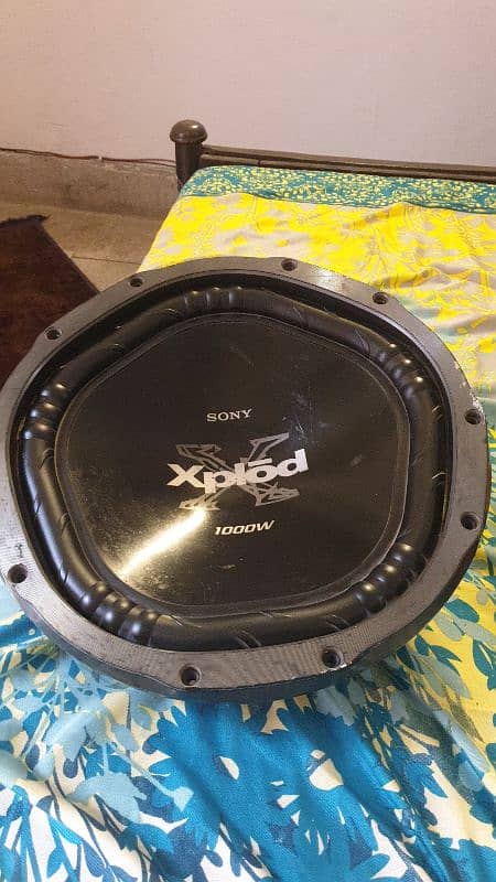 sony xplod car woofer 0