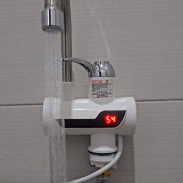 Electric water heater tap 1