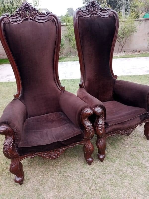 2 Chinioti Nawabi Chairs 2