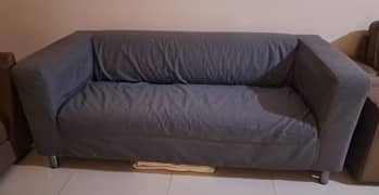 IKEA 2 seaters Sofa Grey Color