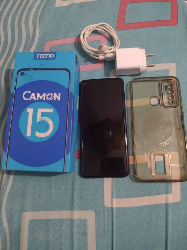 techno camon 15 4/64 all ok complete saman 1