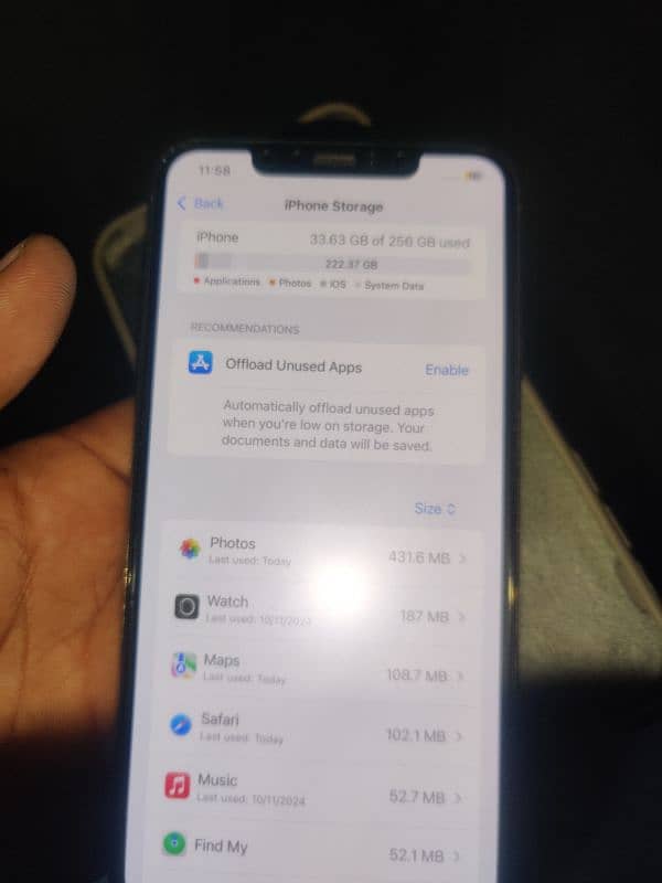 iphone xs max bypass 256 gb 5