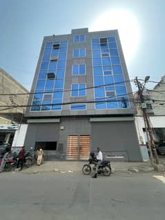 Dha | BrandNew 960 Sqft Office Floor For Sale | Modern Glass Elevation | Front Entrance 60 Ft Wide Road | Chance Deal | Attractive Rental Income | Reasonable Demand |