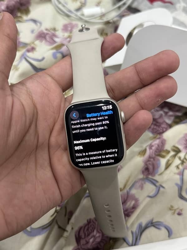 Apple Watch Series 7 starlight 45mm 7