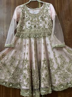 FROCK + SHARARA /ENGAGEMENT /BRIDAL WEAR / PARTY WEAR DRESS