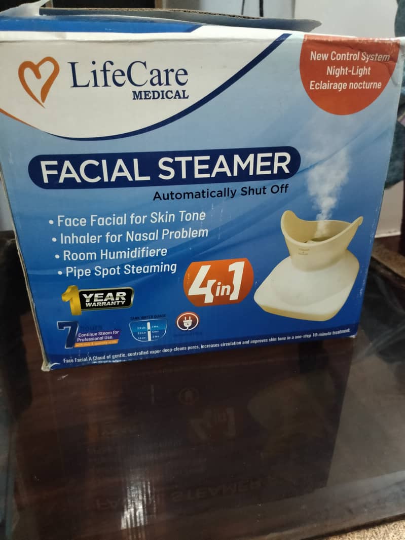 Facial Steamer 4in1 0