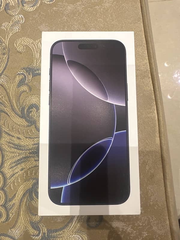 Apple IPHONE 16 PRO MAX 256GB BLACK TITANIUM 1