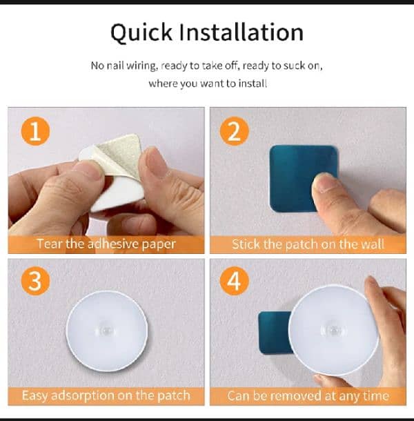 Led Motion Sensor Light (No Switch) Urgent Sale 5