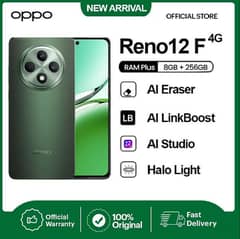 OPPO RENO 12F 4G 8/256 NEW BOX PACK