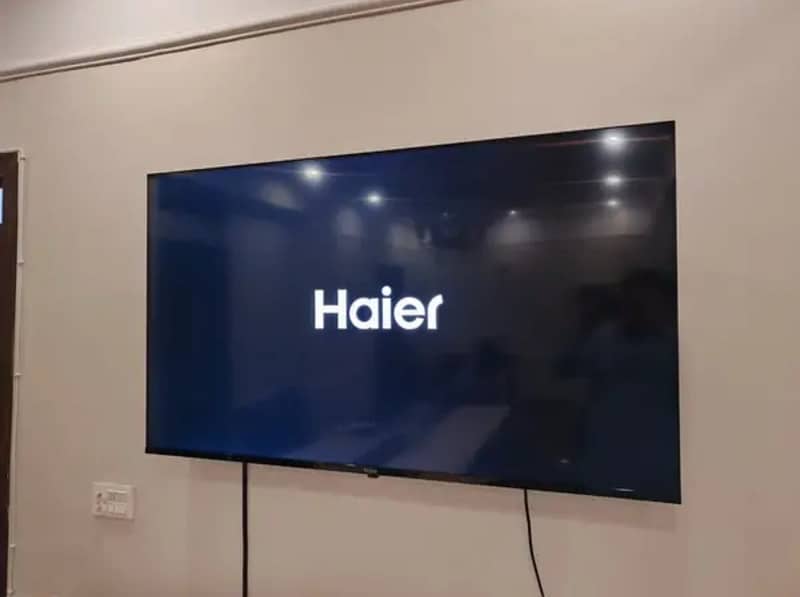 Haier 55" 4K UHD Google Smart LED TV (H55K801UX) 1