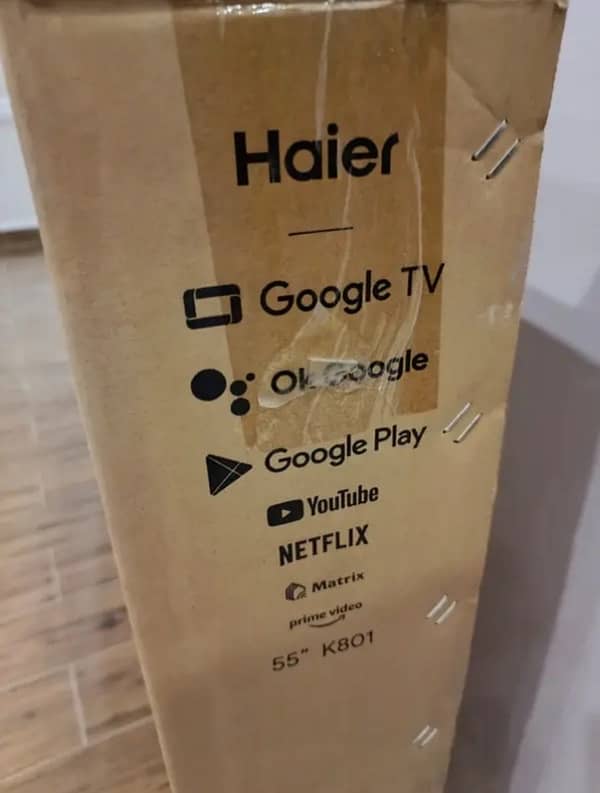 Haier 55" 4K UHD Google Smart LED TV (H55K801UX) 5