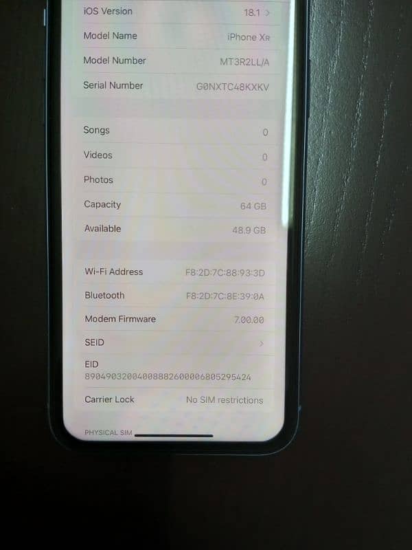 iPhone XR Factory Unlocked Non PTA 2