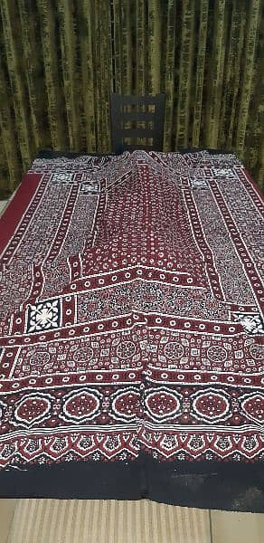 Ajrak Dopatta Shawl 1