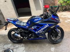 kawasaki ninja replica ER-6n blue colour