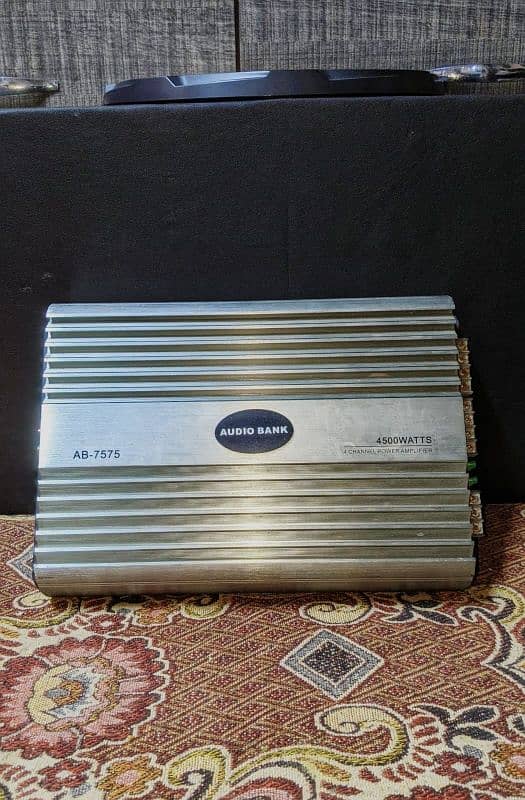 ORIGINAL KENWOOD WOOFER AUDIOBANK 4 CH AMPLIFIER {SPEAKER SOUND SYSTEM 1