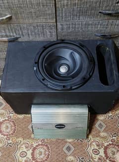 ORIGINAL KENWOOD WOOFER AUDIOBANK 4 CH AMPLIFIER {SPEAKER SOUND SYSTEM