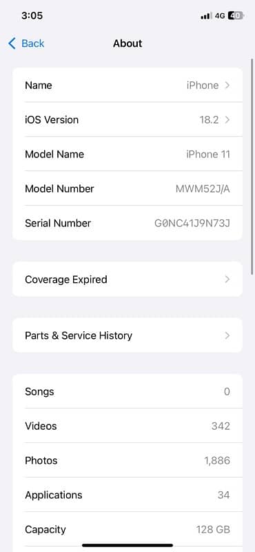 iphone 11 128GB pta approved 10/10 5